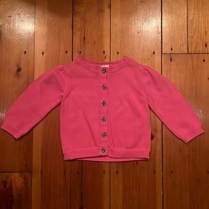 Pretty Pink Baby Cardigan